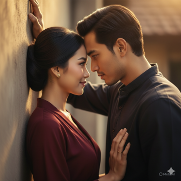 Foto pria dan wanita hasil prompt Gemini AI. (Tomy Tresnady / FTNews.co.id)